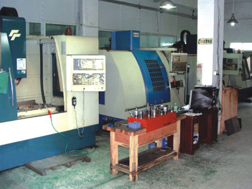 CNC machining machine