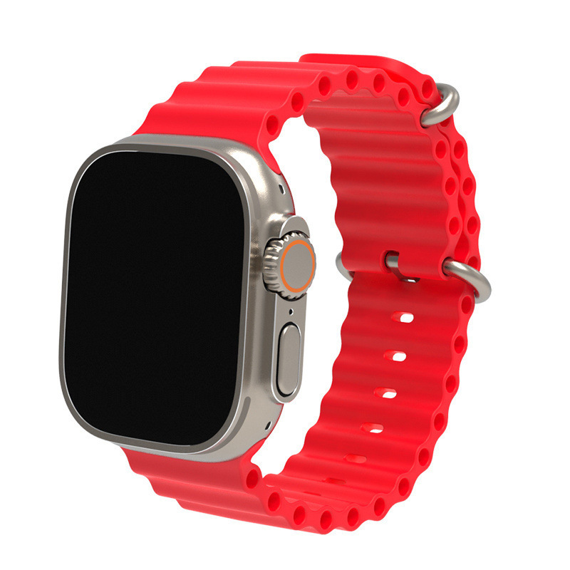 Apple 8th generation ocean double button silicone watch